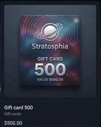 Gift card 500