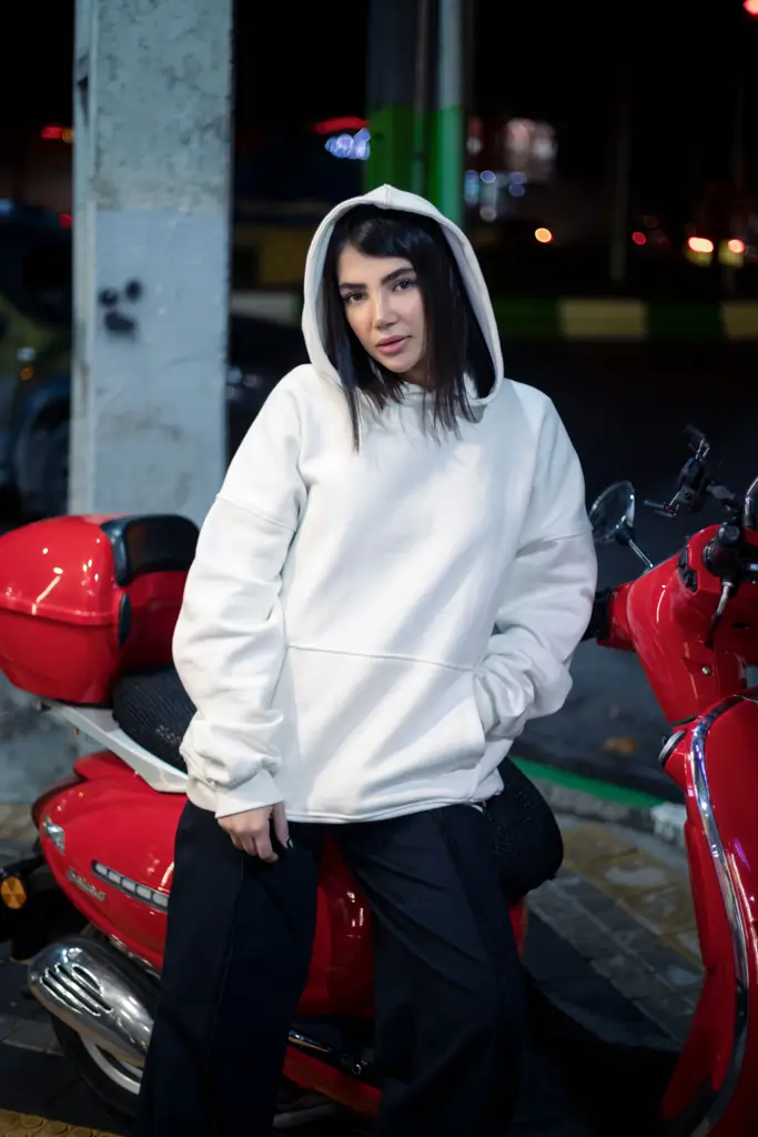 White Hoodie