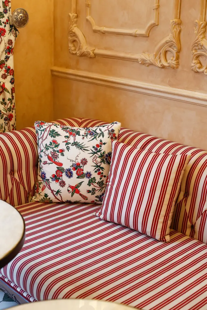 White Parrot Cushion